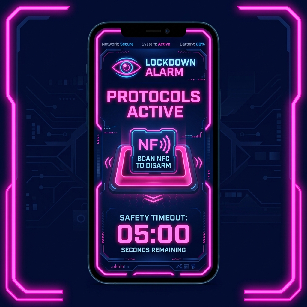 Alarm Screen Lockdown